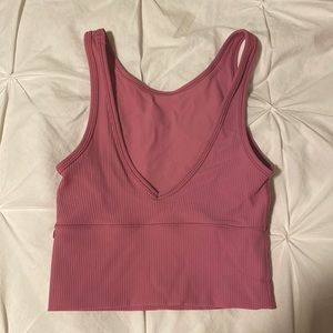 Power pivot ribbed tank top !!!